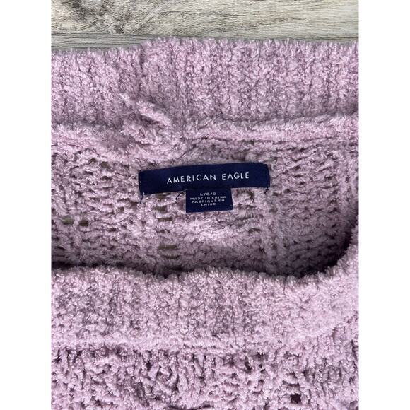 American Eagle Outfitters Women's Impossibly Soft Cable Knit Sweater - Large - Picture 2 of 3